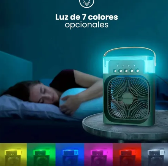 Ventilador Humidificador Portátil 4 en 1 ❄️