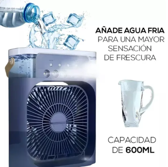 Ventilador Humidificador Portátil 4 en 1 ❄️