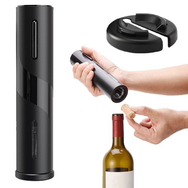 Sacacorchos Eléctrico + Abridor de Vino – Abre tu botella en segundos y sin esfuerzo