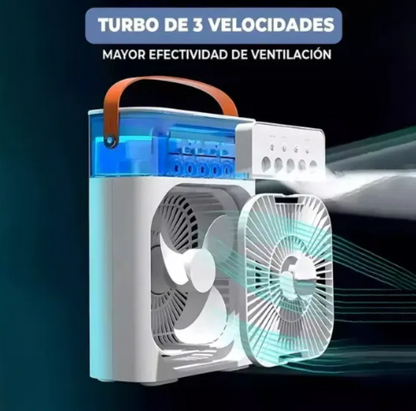 Ventilador Humidificador Portátil 4 en 1 ❄️