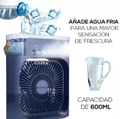 Ventilador Humidificador Portátil 4 en 1 ❄️