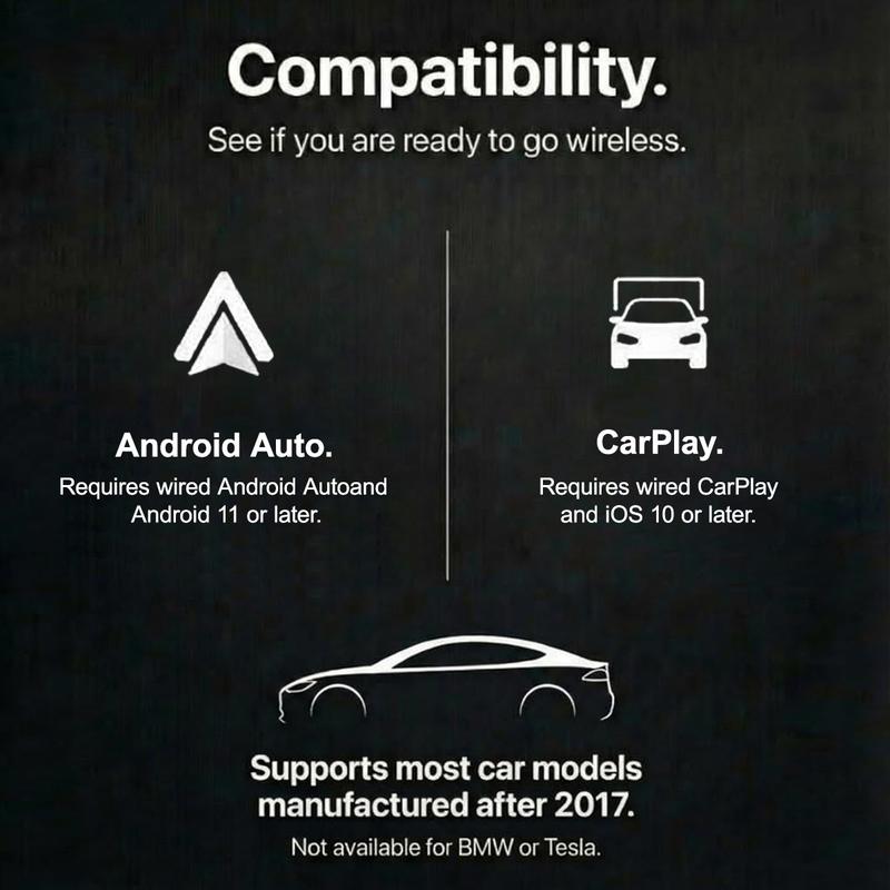 2026 Wireless CarPlay Adapter Dynamic Flowing Ambient Lighting