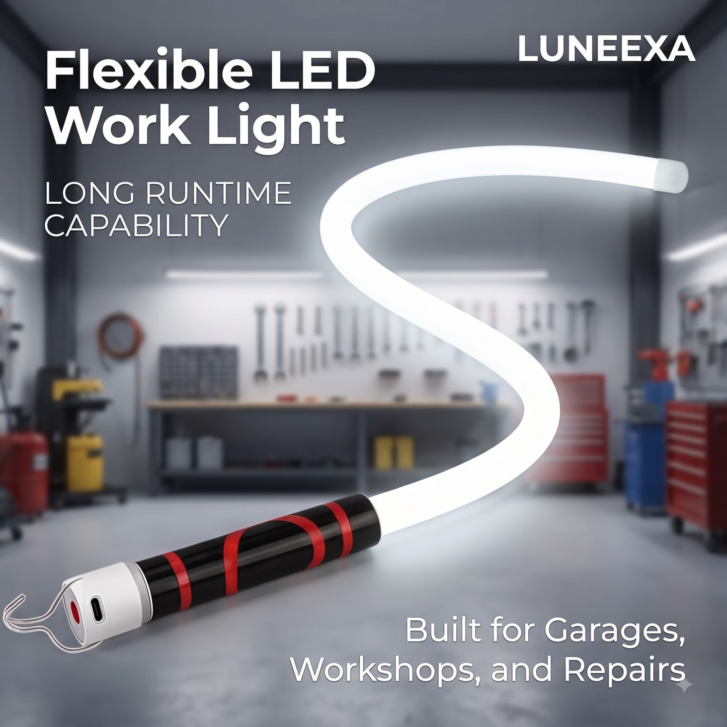 Flexible Bendable LED Flashlight Stick