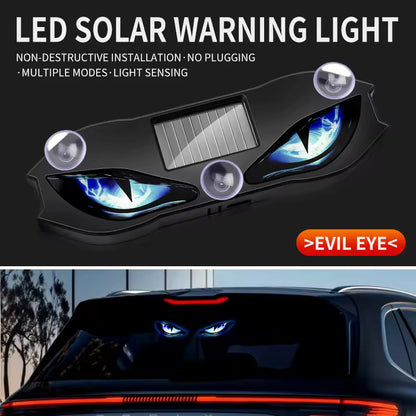 Solar Devil Eyes LED Car Window Light