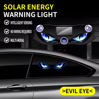 Solar Devil Eyes LED Car Window Light